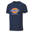Dickies Denison Short Sleeve T-Shirt Navy Blue Large 39-40" Chest
