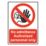 Essentials  "No Admittance Authorised Personnel Only" Sign 210mm x 148mm