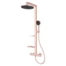 Ideal Standard Alu+ 
 HP/Combi Flexible Exposed Rose Thermostatic Mixer Shower