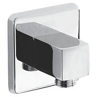 Bristan Easyfit Contemporary Square Shower Wall Outlet Chrome 55mm