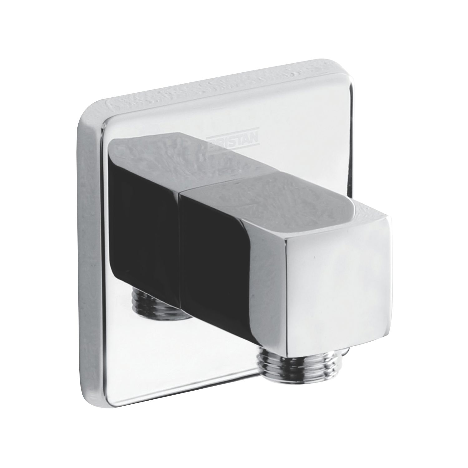 Bristan Easyfit Contemporary Square Shower Wall Outlet Chrome 55mm (997RJ)