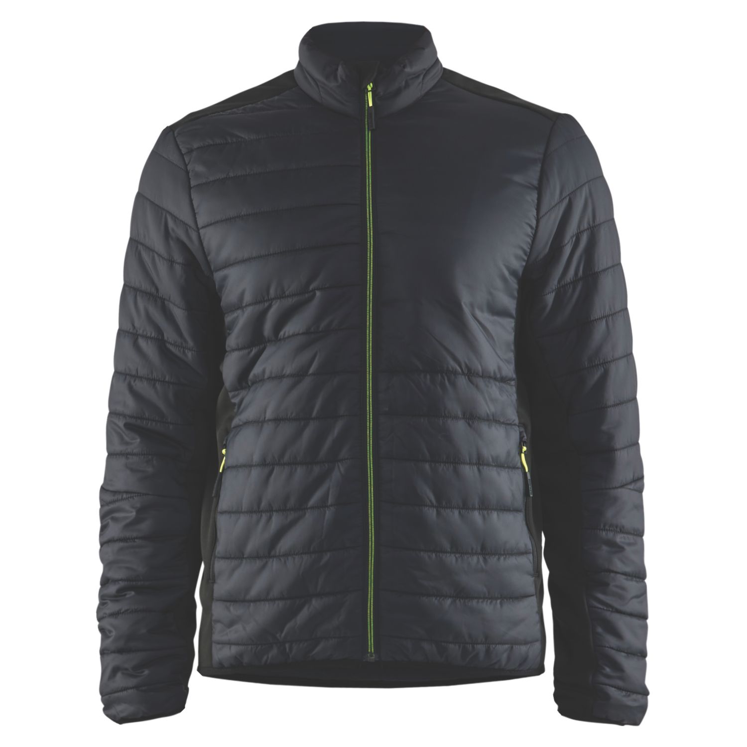 Blaklader Hybrid Jacket Black/Hi-Vis Yellow X Small 34" Chest (997TC)