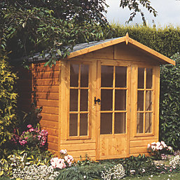 Shire Badminton 6' 6" x 10' (Nominal) Apex Timber Summerhouse