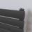 Ximax Fortuna 410mm x 1800mm 2754BTU Anthracite Horizontal Designer Radiator