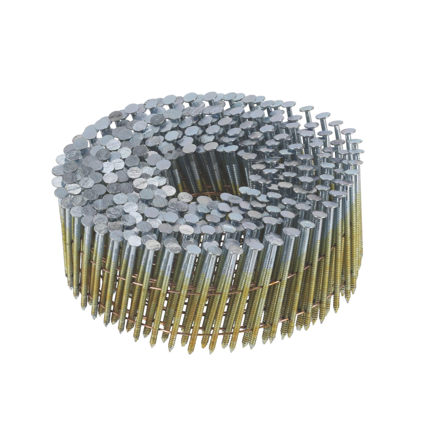 DeWalt Galvanised Ring Shank Coil Nails 2.1mm x 45mm 2100 Pack (997VA)