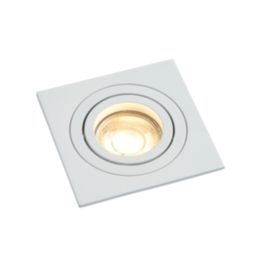 Inlight Pasto Adjustable Square Downlights White 6 Pack