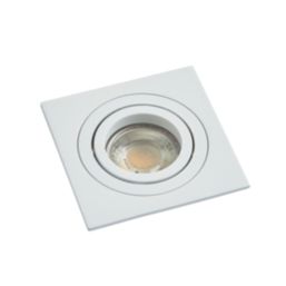 Inlight Pasto Adjustable Square Downlights White 6 Pack