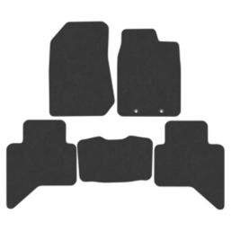 Car Mat Co. Isuzu D-Max 2012 - 2019 Carpet & Rubber Car Mats 5 Piece Set