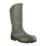 Dunlop Devon Size 6.5  Dark Green Steel Toe Cap Safety Wellies