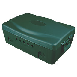 Masterplug IP54 Weatherproof Outdoor 4G Enclosure 351mm x 220mm x 125mm