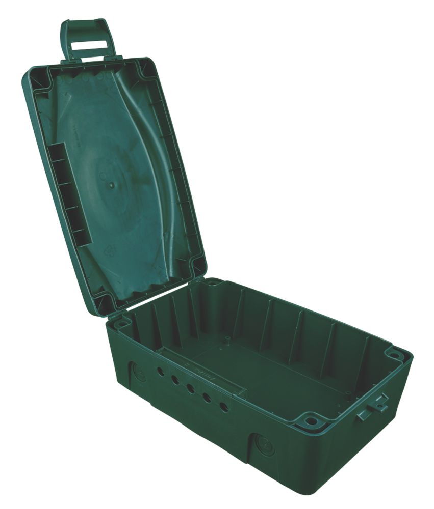 Masterplug IP54 Weatherproof Outdoor 4G Enclosure 351mm x 220mm x 125mm