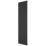 Ximax Oceanus 1800mm x 445mm 2925BTU Black Vertical Designer Radiator