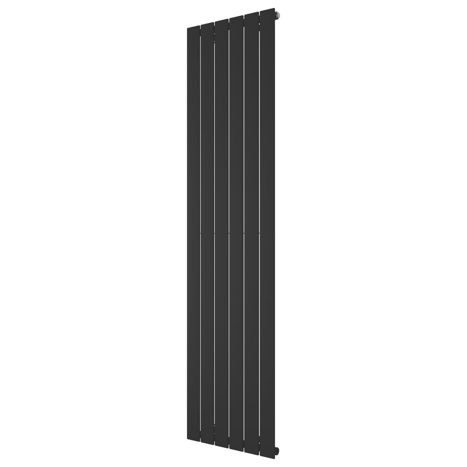 Ximax Oceanus 1800mm x 445mm 2925BTU Black Vertical Designer Radiator (997YE)