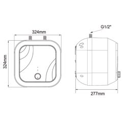 Flomasta  Undersink Electric Water Heater 2kW 10Ltr