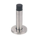 Eclipse Cylinder Projection Door Stop 20 x 85mm Satin Stainless Steel