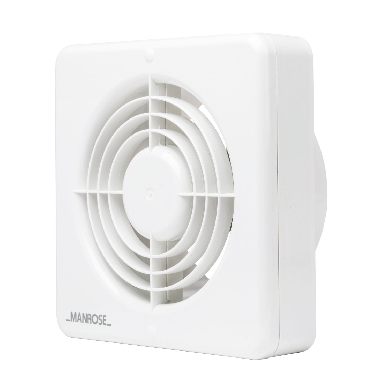 Manrose MG150BT 150mm (6") Axial Kitchen Extractor Fan with Timer White 240V (99850)