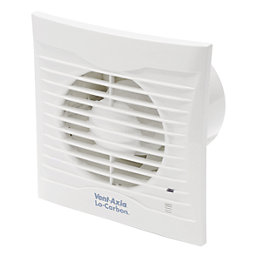 Vent-Axia 454056 100mm (4") Axial Bathroom Extractor Fan with Timer White 230V