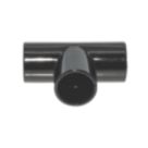 FloPlast Overflow Tee Black 21.5mm 5 Pack