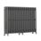 Arroll Edwardian 750mm x 1142mm 5569BTU Anthracite Horizontal Designer Radiator
