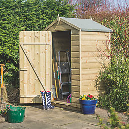 Rowlinson Oxford 4' x 3' (Nominal) Apex Shiplap T&G Timber Shed