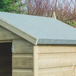 Rowlinson Oxford 4' x 3' (Nominal) Apex Shiplap T&G Timber Shed
