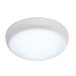 Saxby AmazonPro CCT LED Flush Ceiling/Wall Light with Microwave Sensor White 18W 1800lm