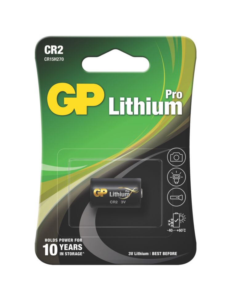GP Batteries Pro CR2 Lithium Battery Screwfix
