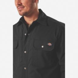 Dickies Flex Duck Shirt  Jacket Black Small 36-38" Chest