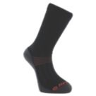 Hi-Tec  Work Socks Black 9-11 3 Pairs