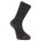 Hi-Tec  Work Socks Black 9-11 3 Pairs