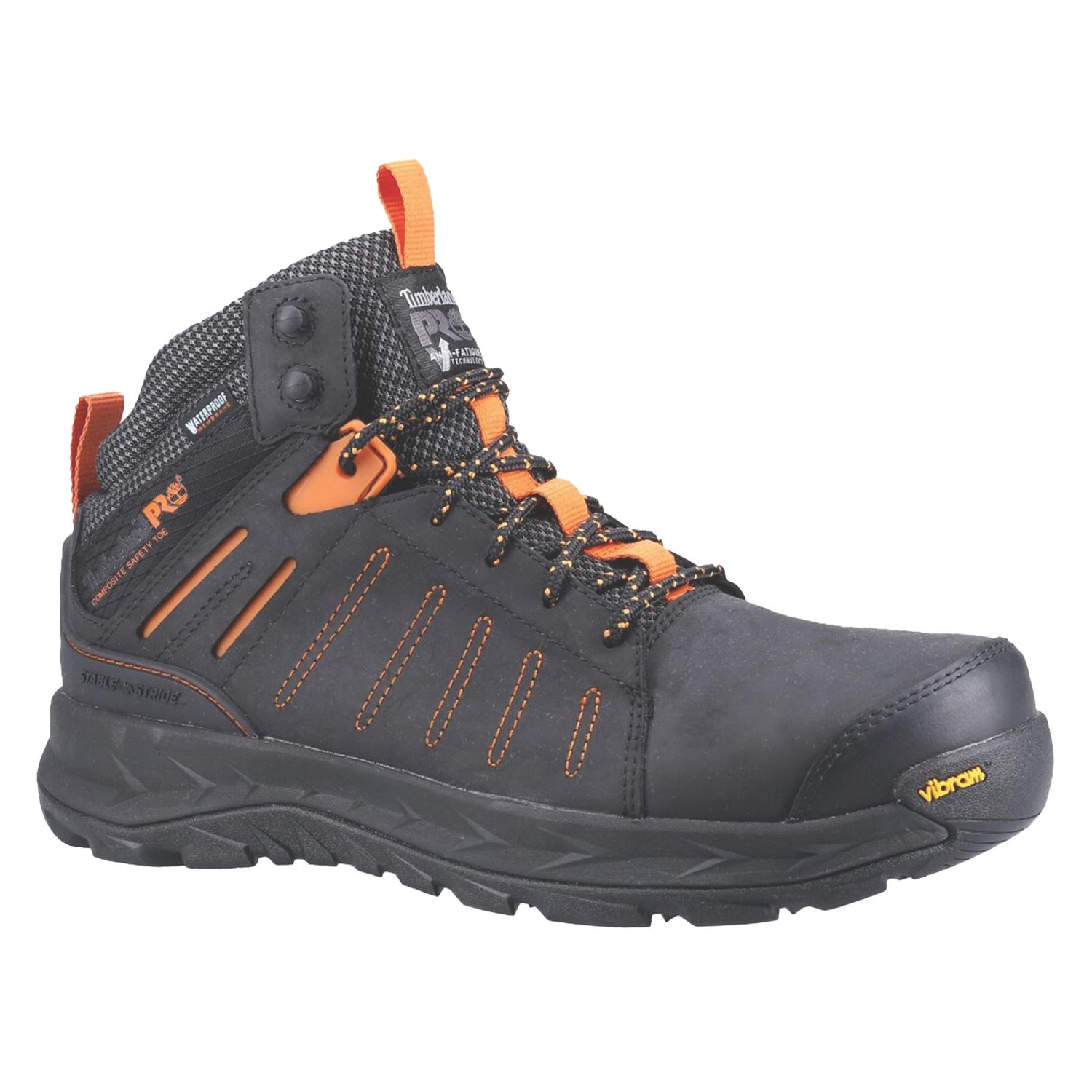 Timberland Pro Trailwind Size 6 Black Waterproof Safety Boots (998XR)