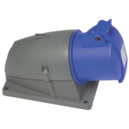 Amphenol 32A 2P+E Surface Socket 250V