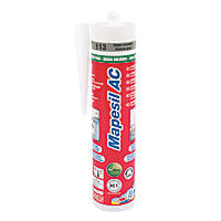 Mapei Mapesil Solvent-Free Silicone Sealant Cement Grey 310ml