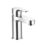 Aqualisa Central Chrome 137mm Standard Lever Mono Basin Pillar Tap  With Clicker Waste