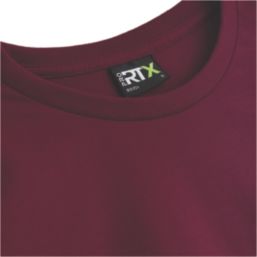 Pro RTX  Short Sleeve T-Shirt Burgundy X Large 44/47" Chest