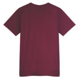 Pro RTX  Short Sleeve T-Shirt Burgundy X Large 44/47" Chest