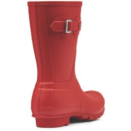 Hunter Original Short Size 3 Womens Red Non Safety Wellies