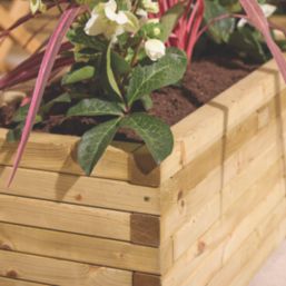 Rowlinson Heritage Rectangular Planter Natural 40cm x 94.5cm x 37cm