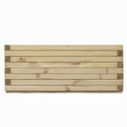Rowlinson Heritage Rectangular Planter Natural 40cm x 94.5cm x 37cm