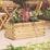 Rowlinson Heritage Rectangular Planter Natural 40cm x 94.5cm x 37cm