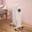 Refurb Blyss NY2009-24M 2000W Electric Portable Oil-Filled Radiator White