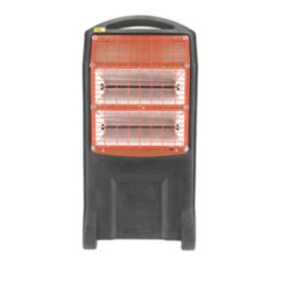1400W Electric Portable Infrared Heater Bundle Black Week Hire
