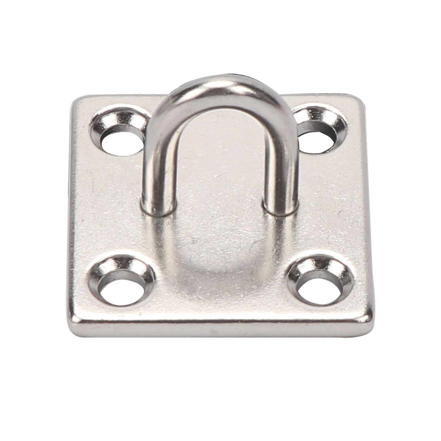 Essentials Stainless Steel Staple on Plates 50mm x 50mm 2 Pack (999FE)