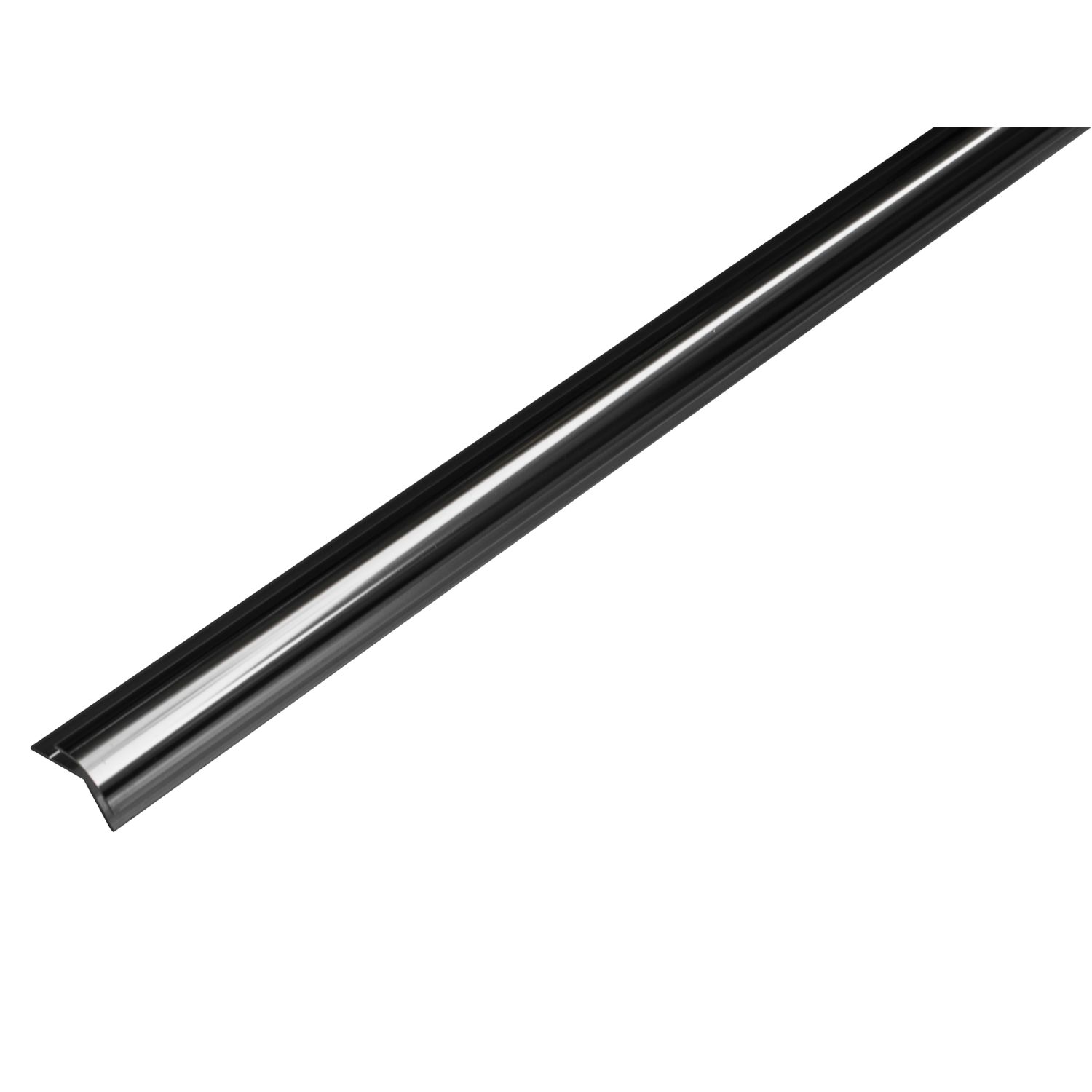 Splashwall External Corner Polished Silver 2420mm x 4mm (999GX)
