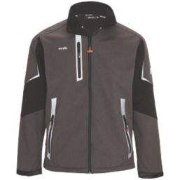 Scruffs Pro Soft Shell  Work Jacket Charcoal Medium 42" Chest