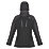 Regatta Calderdale IV Womens Waterproof Jacket Black/Ash Size 10