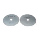 Bosch PRO Wood Thin Kerf Circular Saw Blade 216mm x 30mm 48 / 60T 2 Pack