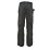 Stanley Derby Trousers Black 34" W 31" L