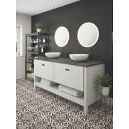 Light Tech Mirrors Sofia Round Illuminated LED Mirror With 3000lm LED Light 600mm x 600mm