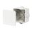 Vimark 4-Entry Square Junction Box with Knockouts 70mm x 42mm x 70mm